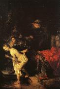 REMBRANDT Harmenszoon van Rijn Susanna and the Elders (detail) china oil painting artist